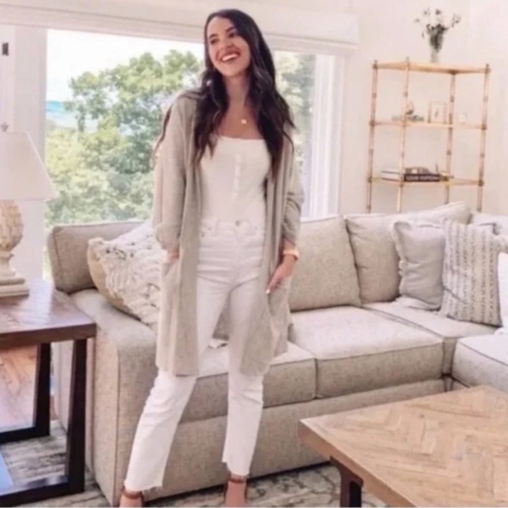 Donni Ribbed Sweater Cardigan Jacket